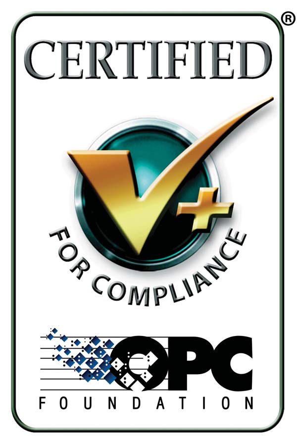 OPC Foundation Certified for Compliance logo